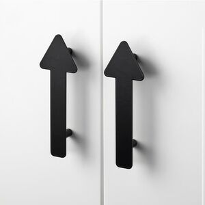 IKEA JÄRNSPARV Black Arrow Hardware